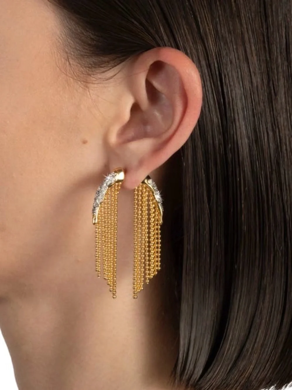 Alexis Bittar waterfall 14k